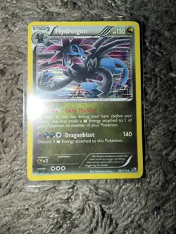 Pokemon TCG Hydreigon 99/113 Holo Rare -Black & White Legendary Treasures TCG LP - Image 1