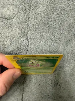 NM Meganium 018/165 Holo Rare 2002 Expedition Pokemon TCG - Image 2