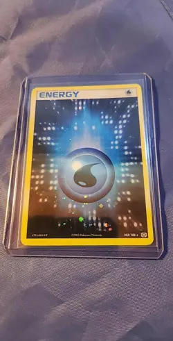 Pokemon TCG Water Energy 103/106 Emerald - LP - Image 1