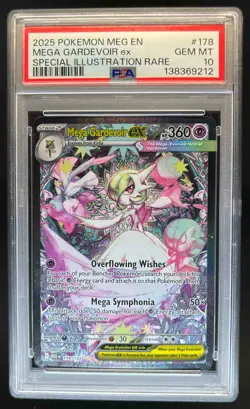 2025 Pokemon Gardevoir ex Special Illustration Rare #178/132 PSA 10 - Image 1