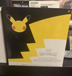 Pokemon Center 25th Anniversary Celebrations Elite Trainer Box ETB New - Image 1