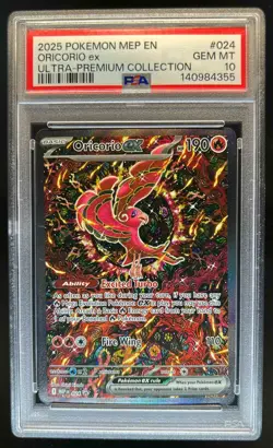 2025 Pokemon Black Star Promos Oricorio ex #024 PSA 10 - Image 1