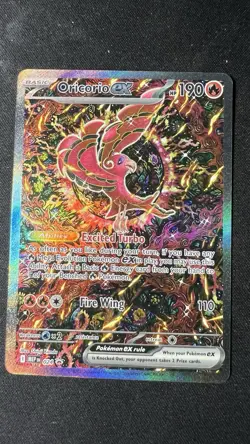 Pokemon Oricorio ex Holo Promo 024 Me: Mega Evolution EX 190 HP TCG - Image 1