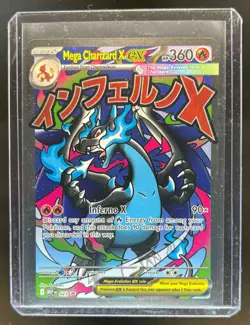 2025 Pokemon Black Star Promos Mega Charizard X ex #023 - Image 1