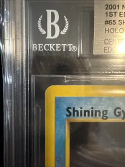 🌊 BGS 9 Shining Gyarados Pokemon Neo Revelation 1st Edition 65/64 MINT 🌊 - Image 3