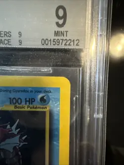 🌊 BGS 9 Shining Gyarados Pokemon Neo Revelation 1st Edition 65/64 MINT 🌊 - Image 4