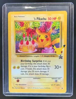 2021 Pokemon SWSH Celebrations Pikachu Classic Collection #24 - Image 1
