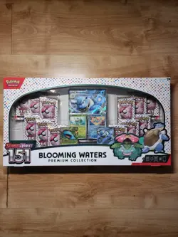 Pokemon Blooming Waters Premium Collection - Scarlet & Violet 151 🔥 - Image 1