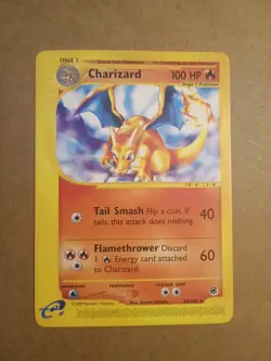 Pokemon Charizard 39/165 Non-Holo Expedition Rare - Image 1