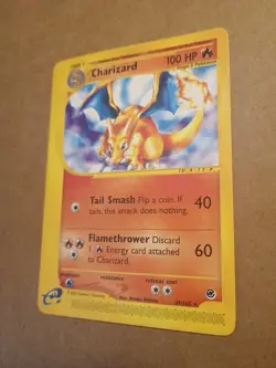 Pokemon Charizard 39/165 Non-Holo Expedition Rare - Image 3