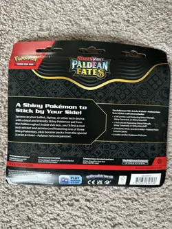Pokemon TCG Scarlet & Violet Paldean Fates Tech Sticker Collection (Greavard) - Image 2
