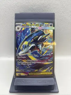 2025 Pokemon Phantasmal Flames 127/94 Mega Sharpedo ex Special Illustration Rare - Image 1