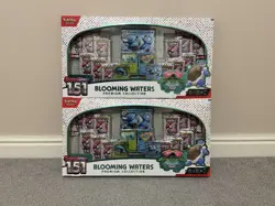 x2 Pokemon TCG Scarlet & Violet 151 Blooming Waters Premium Collection *SEALED* - Image 1