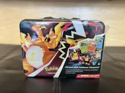 Pokemon TCG 2020 Fall Collectors Chest Lunch Box New Sealed Charizard Pikachu - Image 1