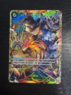 Sabo OP13-120 SEC ENG NEAR MINT ONE PIECE - Image 1