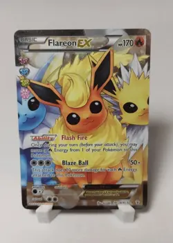 Flareon EX - RC28/RC32 Generations Radiant Collection Ultra Rare Pokemon Card - Image 1
