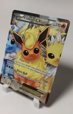 Flareon EX - RC28/RC32 Generations Radiant Collection Ultra Rare Pokemon Card - Image 2