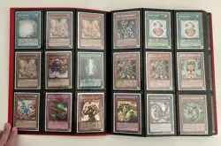 Yugioh Vintage 15 Foil/360 Card Binder Lot Dark Magician Blue-Eyes B. Skull - Image 3