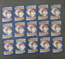 Complete Fossil Set Rares Commons Uncommons LP/HP Non Holo Pokemon Cards - Image 2