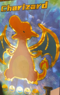 Derpy Bubble Charizard J Box Hit! Eif Origin 4.0 Non-TCG Pokemon Card - Image 4