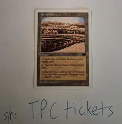 Strip Mine - Anthologies - Magic the Gathering MTG - Near Mint NM -TCG Value $20 - Image 1