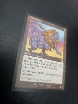 Magic The Gathering Urza's Destiny Masticore 134/143 MTG Artifact Original - Image 3