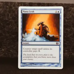 Mana Leak - Magic the Gathering MTG, 89/350 8th Edition, LP Lightly Played - Image 1