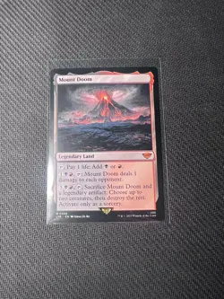 MTG Mount Doom Universes Beyond: the Lord of the Rings LTR 0258 - Image 1