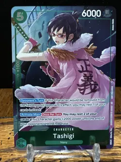OP14-029 Tashigi R Dash Pack Alt Art One Piece TCG English Card - Image 2