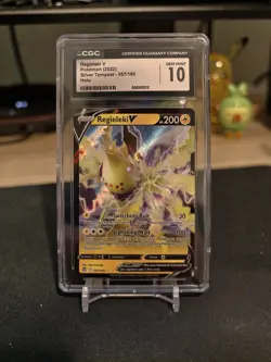 Pokemon Regieleki V 057/195 Silver Tempest - CGC 10 Gem Mint (2022) - Image 1