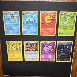 Pokemon TCG Eeveelutions Black & White Eevee Promo Set BW87-94 - Image 1