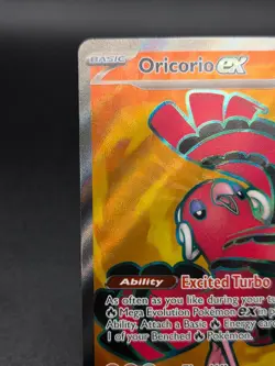 Pokemon TCG Oricorio ex 110/094 Phantasmal Flames Ultra Rare Full Art Holo NM - Image 5