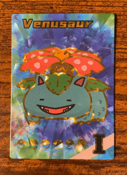 Derpy Bubble Venusaur I Box Hit! Eif Origin 4.0 Non-TCG Pokemon Card - Image 1