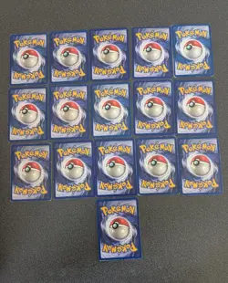 Pokemon Complete Set of Jungle Non Holo Rares Uncommon Common WOTC - Image 2
