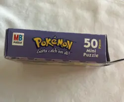 1999 Pokemon Meowth #52 50 Piece Mini Puzzle Vintage SALE - Image 2