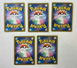 Pokemon Japanese 25th Anniversary Promo Set Of 5 Pikachu v Flying Pikachu V NM - Image 2