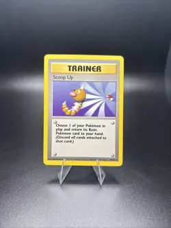 Pokemon TCG Scoop Up Base Set Trainer 78/102 Unlimited Rare - Image 1