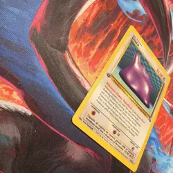Pokemon TCG Ditto 18/62 Fossil First Edition Vintage Rare MP - Image 3