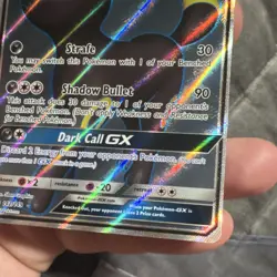 POKEMON TCG SM BASE UMBREON GX #142/149 FULL ART ULTRA RARE 200HP - Image 5