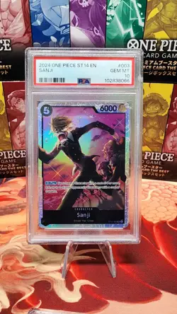 ONE PIECE STARTER DECK 3D2Y ST14 Sequential PSA 10 - Image 4