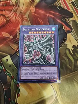 Egyptian God Slime RA01-EN029 Prismatic Collector's Rare 1st ED NM Yugioh - Image 1