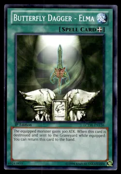 Yu-Gi-Oh TCG Yugi's World #LCYW-EN136 Butterfly Dagger 1st Ed. - Image 1