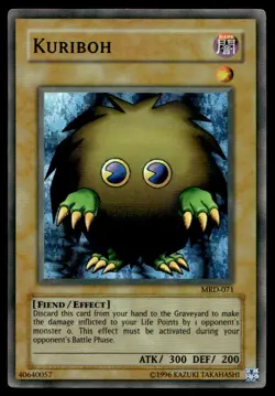 Yu-Gi-Oh TCG Metal Raiders #MRD-071 Kuriboh Super Rare - Image 1