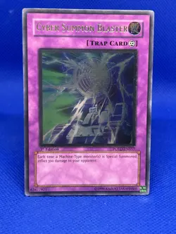 Cyber Summon Blaster POTD-EN057 1st Edition Ultimate Rare NM Yugioh Vintage TCG - Image 1