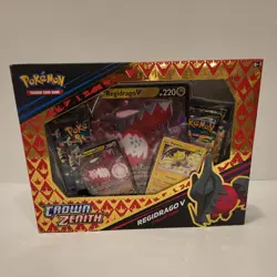Pokemon TCG Crown Zenith Collection Box Regidrago V Sealed Pokemon Box - Image 1