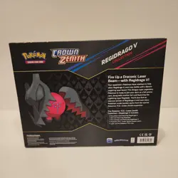 Pokemon TCG Crown Zenith Collection Box Regidrago V Sealed Pokemon Box - Image 2