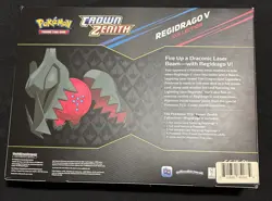 Pokemon TCG Crown Zenith Regidrago V Collection Box Sealed Pokemon Box NEW!!! - Image 2