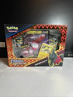 Pokemon TCG: Crown Zenith Regidrago V Collection Box New Sealed 820650851834 - Image 1