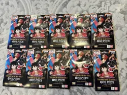 One Piece OP-09 Emperors in the New World Sleeved Booster Packs *Lot of 10* - Image 1