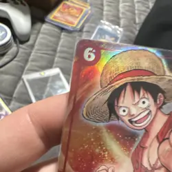BANDAI ONE PIECE CCG PROMO MONKEY.D.LUFFY P-001 FOIL PROMOTION 7000 POWER RUSH - Image 2
